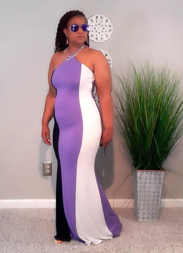 raine maxi dress Purple Rain Maxi Dress M