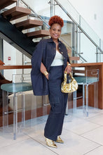 Drama and Denim Cape Top| Plus Size