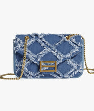 Denim Crossbody Bag