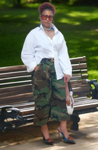 Camouflage Crop Pants|S to 2x