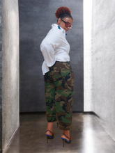 Camouflage Crop Pants|S to 2x
