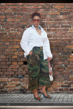 Camouflage Crop Pants|S to 2x
