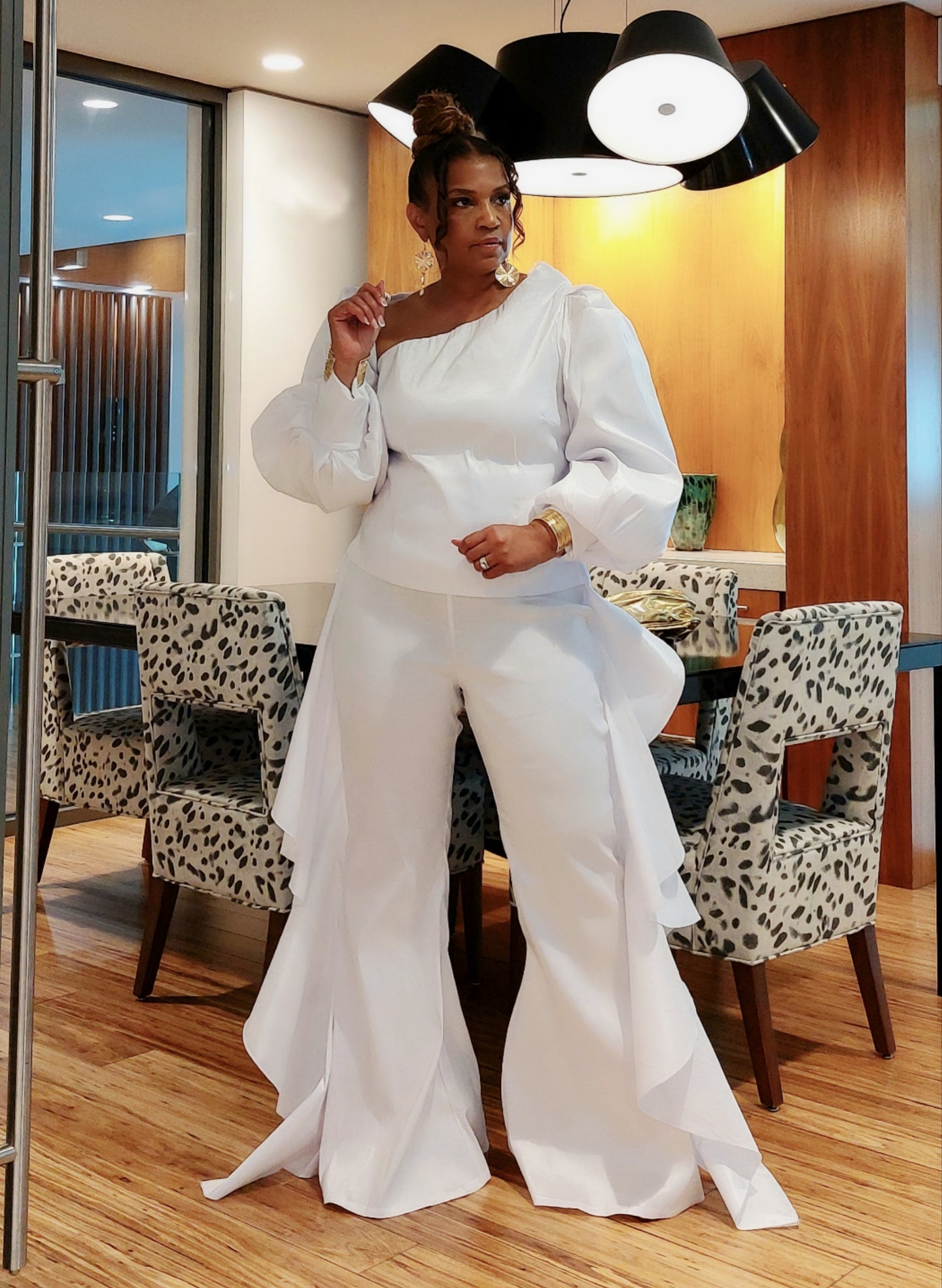 All White Set|Plus Size