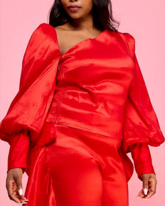 All Red Set|Plus Size