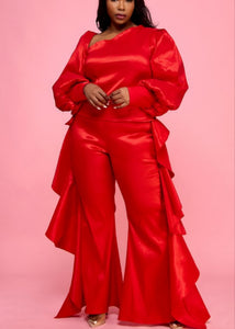 All Red Set|Plus Size