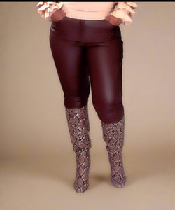 Chelsey Leather Pants