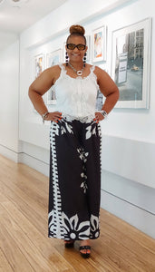 White Lace Top|Plus size