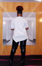 Asymmetry Graphic Pocket Tee