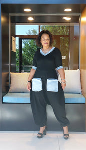 Pocket and Pose Harem Jumpsuit