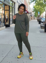 Everyday Basic Set Olive|Plus Size