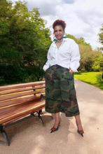 Camouflage Crop Pants|S to 2x
