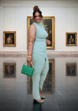 Minty Fresh Asymmetrical Set|Plus Size