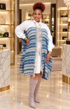 Sea and Stone Ruffle Duster