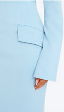 Sky blue Midi Dress|Plus Size