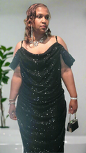 Cinderella Sequin Dress-Plus Size