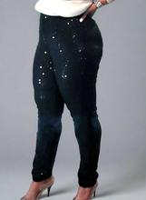 Black Sequin Jogger Pants