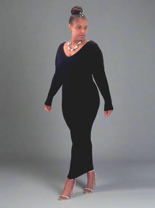 Selina-Black Plus Size