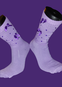 Purple Pashion Junk Socks|Kids