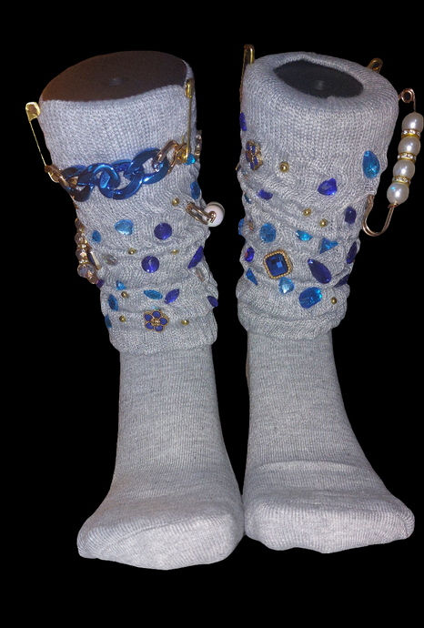 Blue Ocean Junk Socks