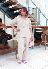 Simple and Chic Khaki Set|Plus Sizes