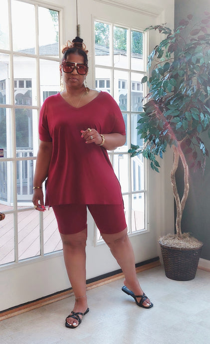 Back to Basic Set|Burgundy