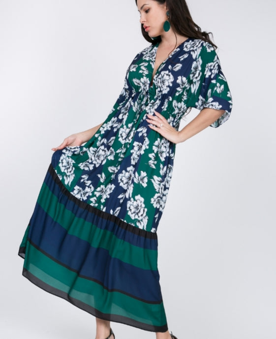 Forest Green Maxi Dress