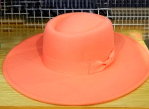 Pumpkin Fedora Hat