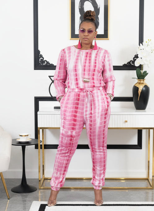 Dress Me Up Set Tie Dye -Plus Size